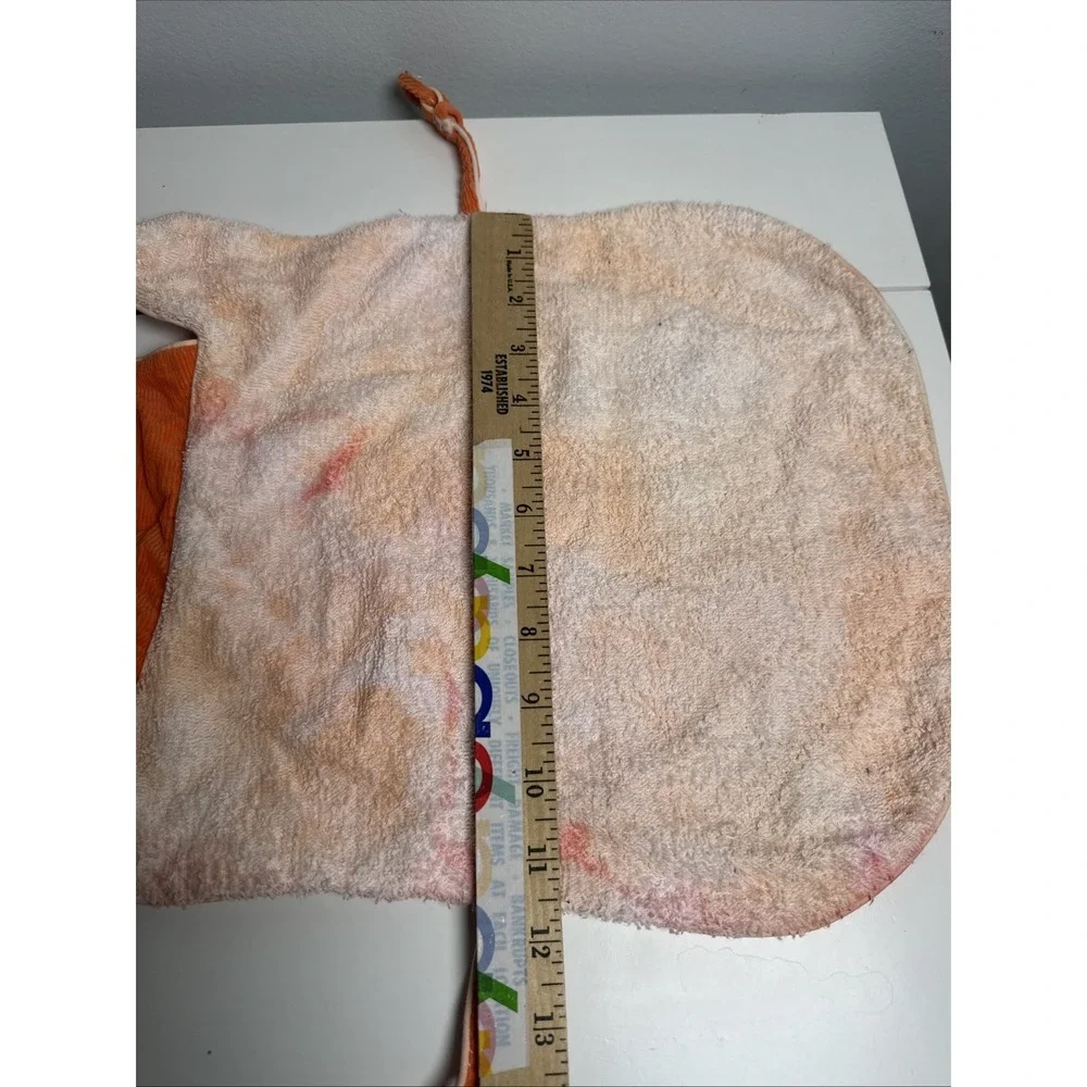 Vintage Dog Outfit Sweater‎ Tennessee Vols Orange 50s 60s Corduroy Small